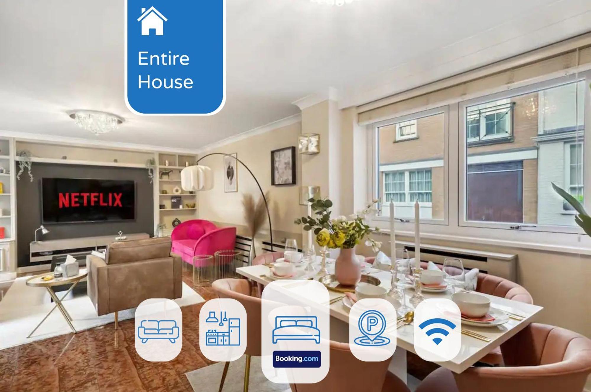 Villa Mews House London With Private Patio & Parking Esterno foto